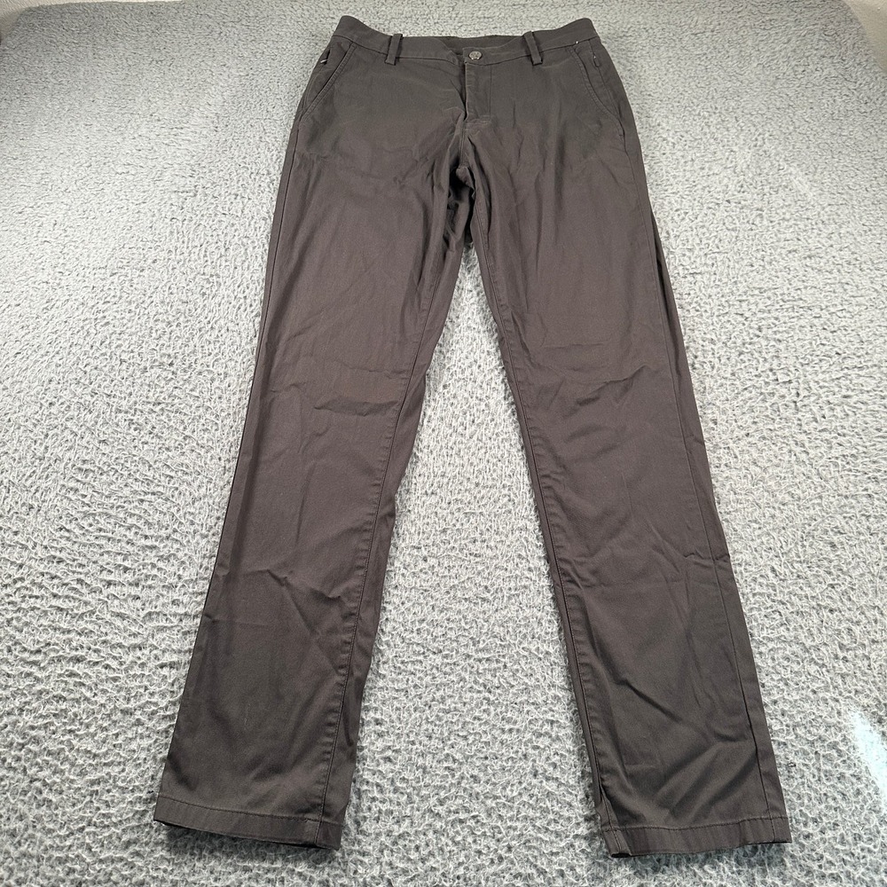 Bird‎ Dogs Men's Pants Brown 30x32 Cotton Nylon Stretch Golf Travel Casual Work